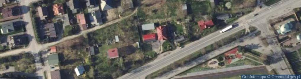 Zdjęcie satelitarne Główna ul.