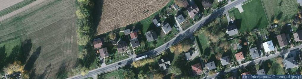 Zdjęcie satelitarne Główna ul.