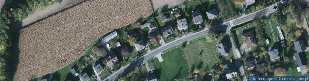 Zdjęcie satelitarne Główna ul.