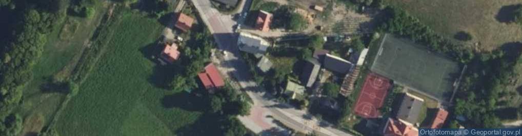 Zdjęcie satelitarne Główna ul.