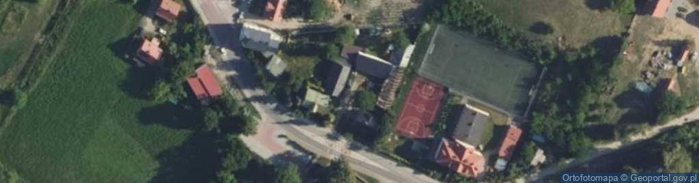 Zdjęcie satelitarne Główna ul.