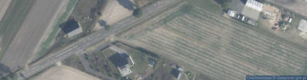 Zdjęcie satelitarne Główna ul.