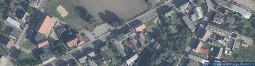 Zdjęcie satelitarne Główna ul.