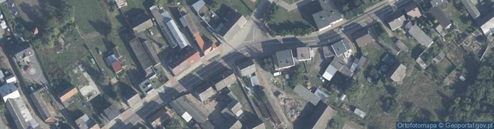Zdjęcie satelitarne Główna ul.