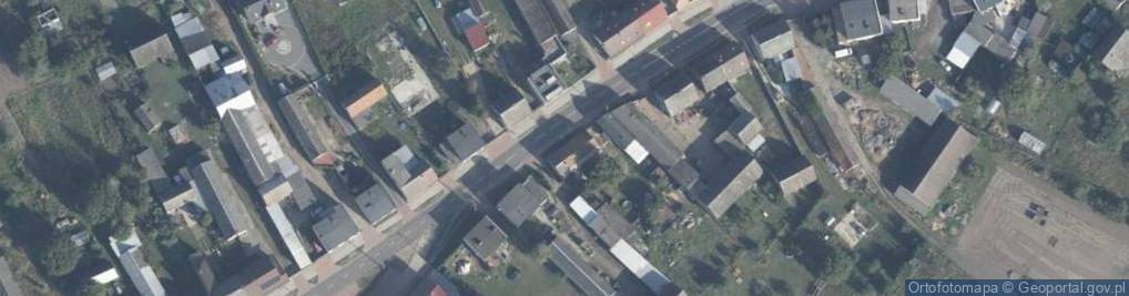Zdjęcie satelitarne Główna ul.