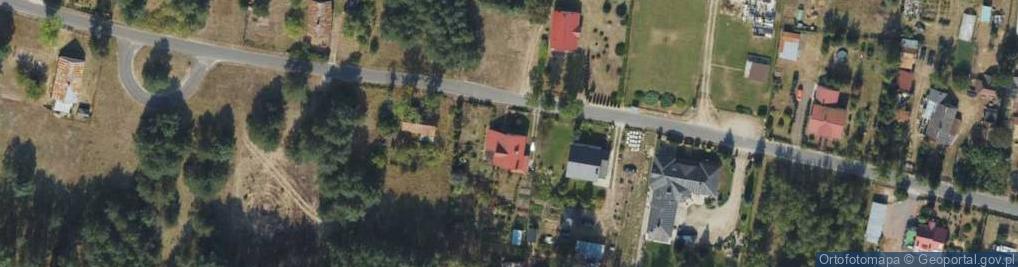 Zdjęcie satelitarne Główna ul.