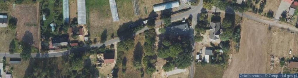 Zdjęcie satelitarne Główna ul.