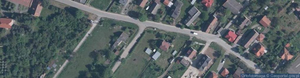 Zdjęcie satelitarne Główna ul.