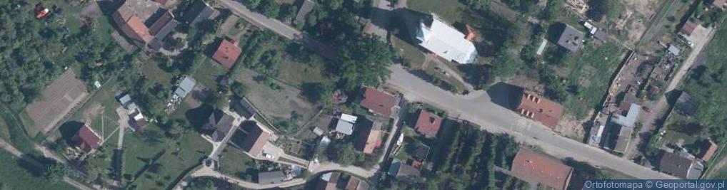 Zdjęcie satelitarne Główna ul.