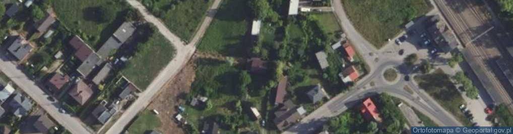 Zdjęcie satelitarne Główna ul.