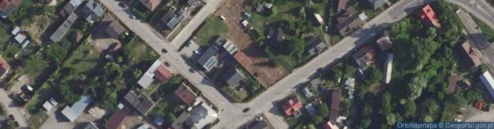 Zdjęcie satelitarne Główna ul.