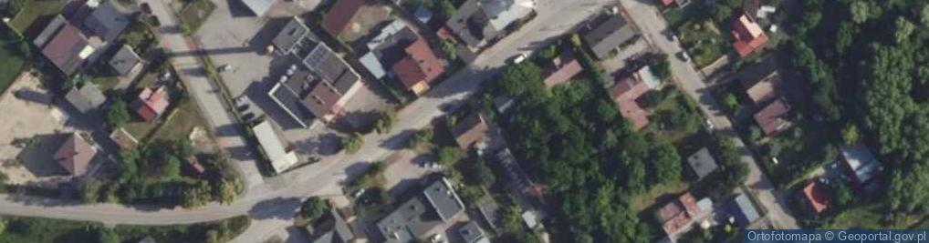 Zdjęcie satelitarne Główna ul.