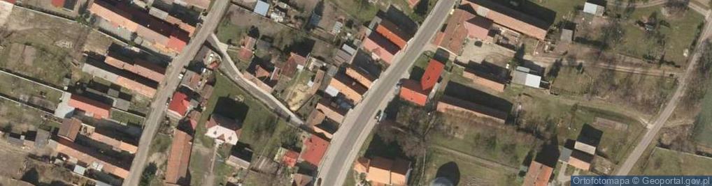 Zdjęcie satelitarne Główna ul.