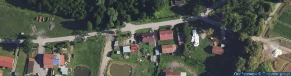 Zdjęcie satelitarne Glądy ul.