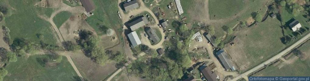 Zdjęcie satelitarne Gładyszów ul.