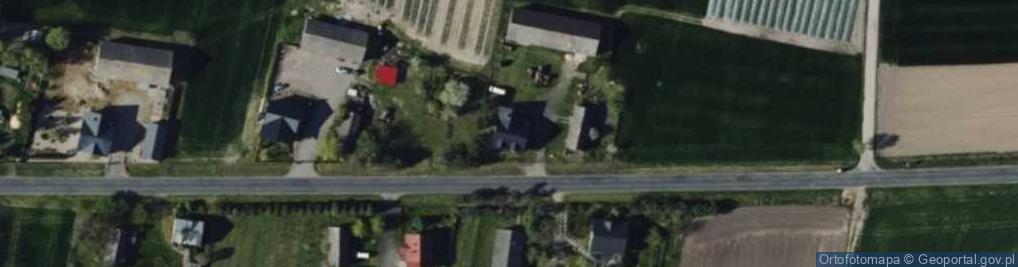 Zdjęcie satelitarne Głaniszew ul.