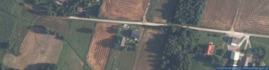 Zdjęcie satelitarne Glanów ul.