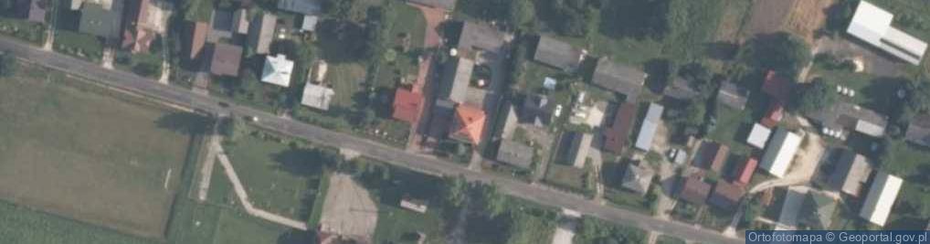 Zdjęcie satelitarne Glanów ul.