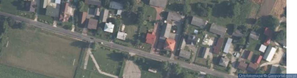 Zdjęcie satelitarne Glanów ul.