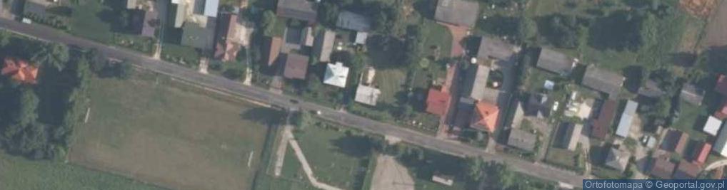 Zdjęcie satelitarne Glanów ul.