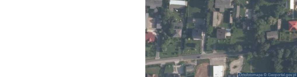 Zdjęcie satelitarne Glanów ul.