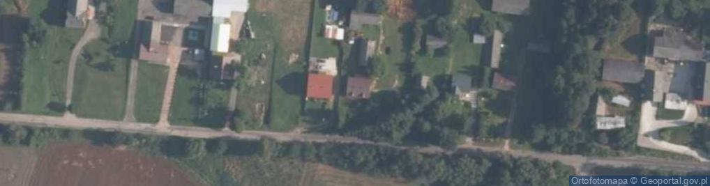 Zdjęcie satelitarne Glanów ul.