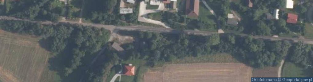 Zdjęcie satelitarne Glanów ul.