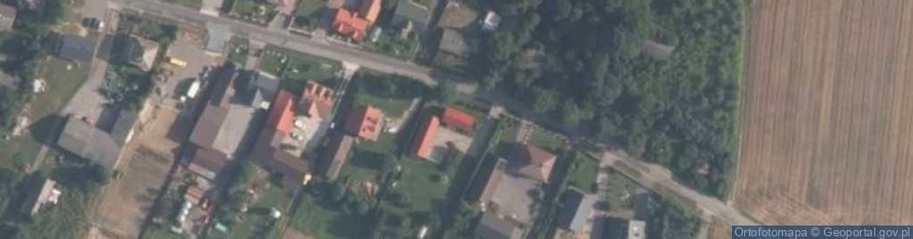 Zdjęcie satelitarne Glanów ul.