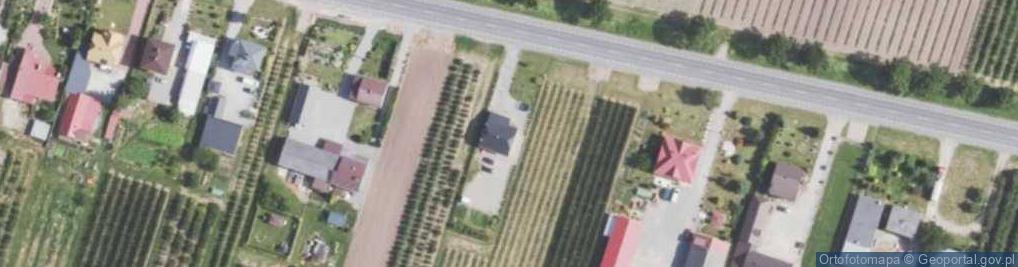Zdjęcie satelitarne Głazów ul.