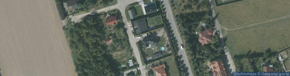 Zdjęcie satelitarne Głębinów ul.