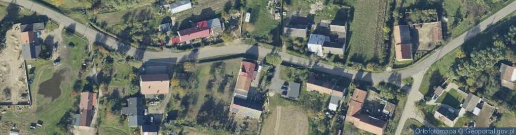 Zdjęcie satelitarne Głębocko ul.