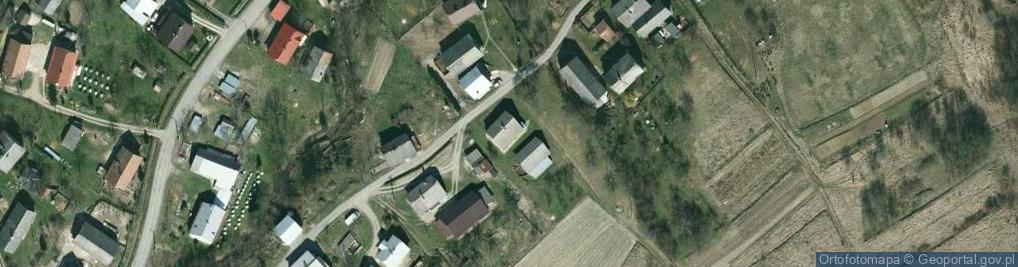 Zdjęcie satelitarne Głębokie ul.