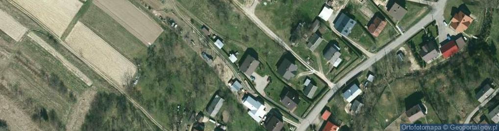 Zdjęcie satelitarne Głębokie ul.