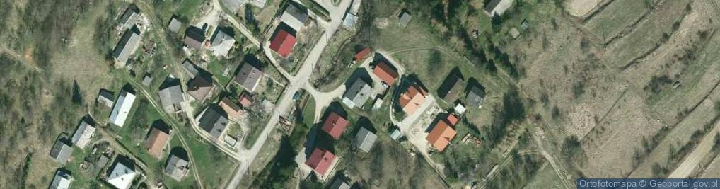 Zdjęcie satelitarne Głębokie ul.