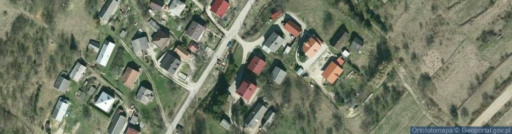 Zdjęcie satelitarne Głębokie ul.