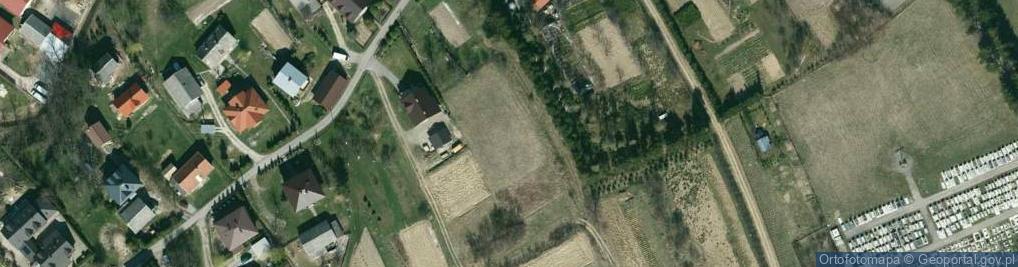 Zdjęcie satelitarne Głębokie ul.