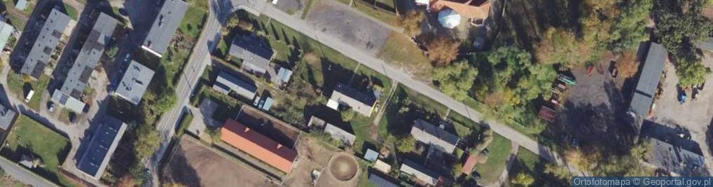 Zdjęcie satelitarne Glesno ul.