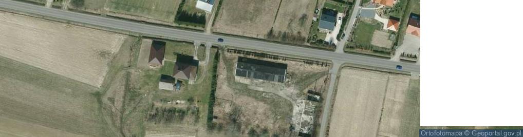 Zdjęcie satelitarne Glinik Górny ul.