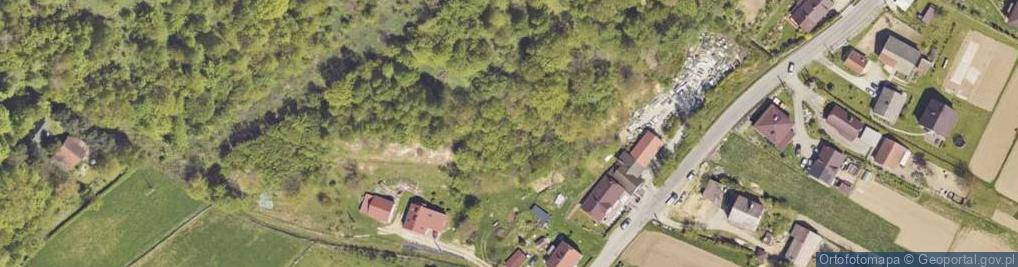 Zdjęcie satelitarne Glinik Zaborowski ul.