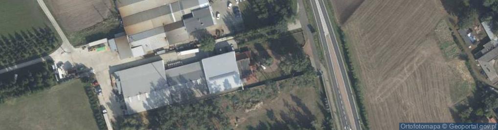 Zdjęcie satelitarne Glinno ul.