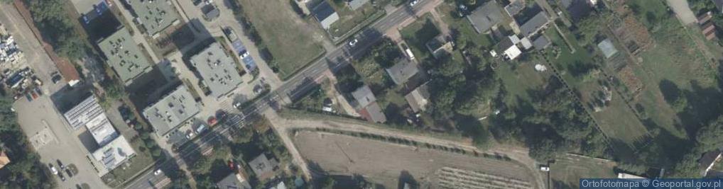 Zdjęcie satelitarne Glinno ul.