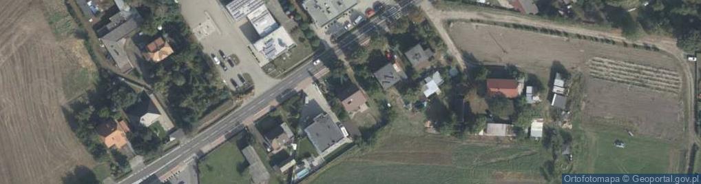 Zdjęcie satelitarne Glinno ul.