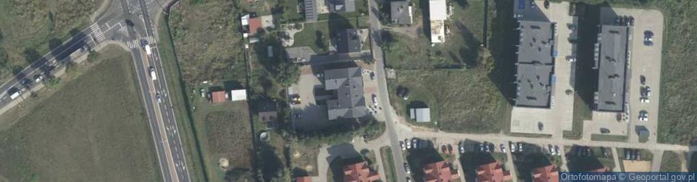 Zdjęcie satelitarne Glinno ul.