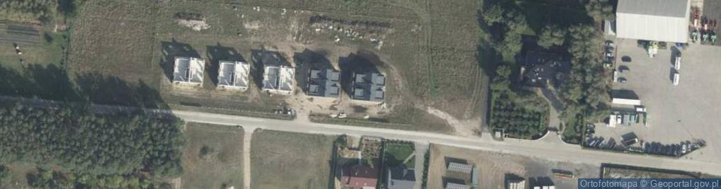 Zdjęcie satelitarne Glinno ul.
