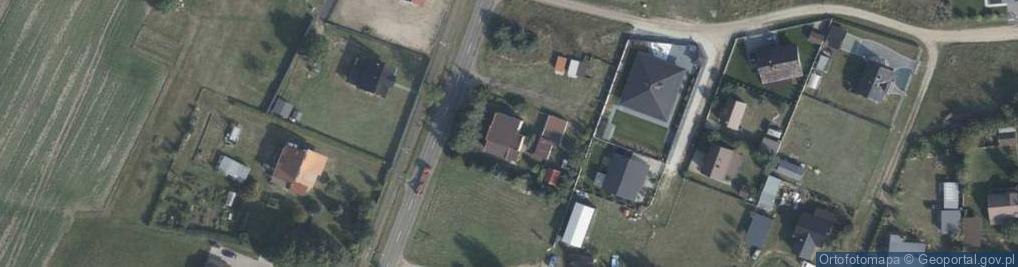 Zdjęcie satelitarne Glinno ul.