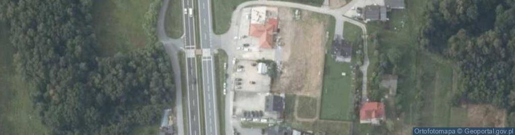 Zdjęcie satelitarne Głogoczów ul.
