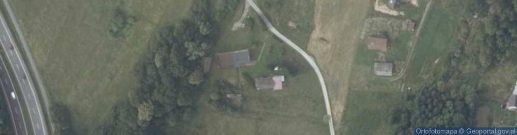 Zdjęcie satelitarne Głogoczów ul.