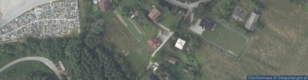 Zdjęcie satelitarne Głogoczów ul.