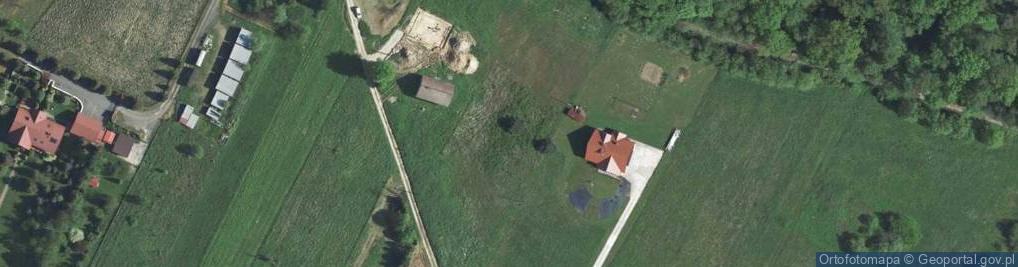 Zdjęcie satelitarne Głogoczów ul.