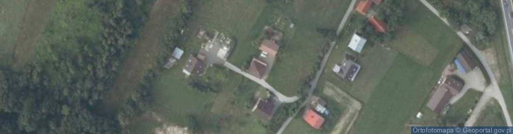 Zdjęcie satelitarne Głogoczów ul.